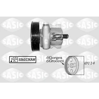 Immagine di SASIC 7070016 Pompa Idroguida idraulico 114 CITROËN: Berlingo / First I, I Van