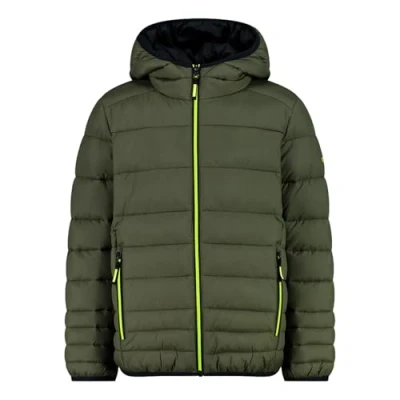 Immagine di CMP Giacca da bambino in nylon con cappuccio fisso, Olive, 104