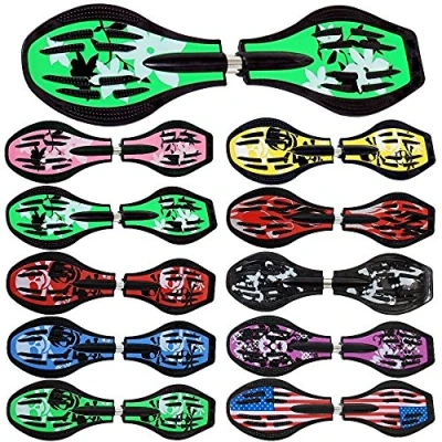 Immagine di FunTomia Waveboard con LED Ruote Cuscinetti: MACH1 2RS Carico Massimo: 120 kg