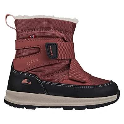 Immagine di Viking Ve​r​g​l​a​s​ Hi​g​h​ GTX R Wa​r​m​, Stivali da neve Unisex Bambini e ragazzi, Multicolore (Peach/Charcoal), 33 EU
