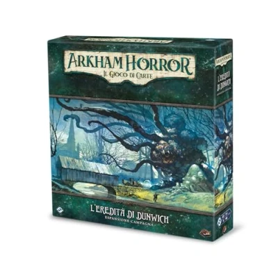 Immagine di Asmodee Arkham Horror Il Gioco di Carte, L&#039;Eredità Dunwich, Espansione Campagna, Edizione in Italiano