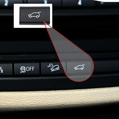 Immagine di TTCR II Compatibile con BMW X5 E70 / X6 E71 Portellone posteriore del bagagliaio, interruttore di rilascio bagagliaio Coperchio pulsante ricambio