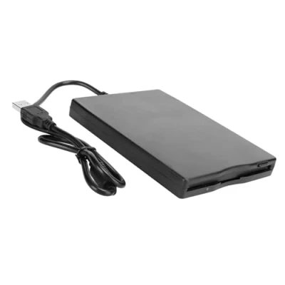 Immagine di Unità floppy portatile, disco USB da 3,5 &quot;Lettore di schede ultrasottile Accessorio per computer rimovibile esterno desktop e laptop 250 Kbit (720 KB)
