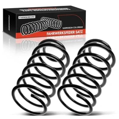 Immagine di Frankberg 2x Molla di sospensione Anteriore Adatto per A3 1996 2003 Polo 1994 Lupo 1998 2005 Golf IV P,a,s,s,a,t Arosa Leon 1988 2006 Sostituisci# 1J0411105AA