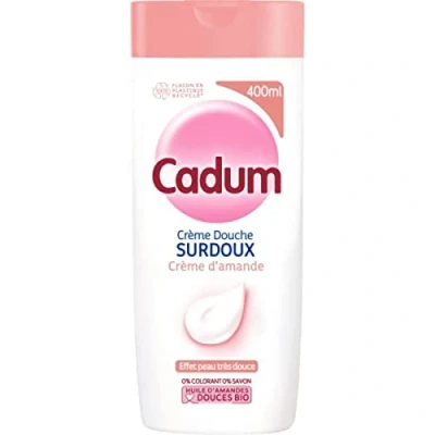Immagine di Cadum Surdoux Crema Doccia Talco, 400 ml
