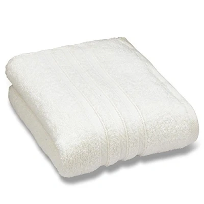 Immagine di Catherine Lansfield zero Twist viso in coppia, Cotone, crema, Cream, bagno lenzuolo