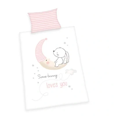 Immagine di Herding Set di Biancheria da Letto, Cotton, Bianco, 100 x 135 cm, 40 60 cm