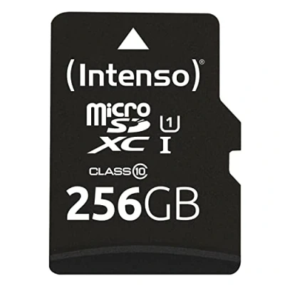 Immagine di INTENSO MICRO SD CON ADATTATORE 256GB UHS I