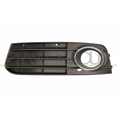 Immagine di PRASCO AD0242144 Griglia Paraurti con foro/fori per fendinebbia Sx cromato AUDI: A4 B8 Avant, Sedan