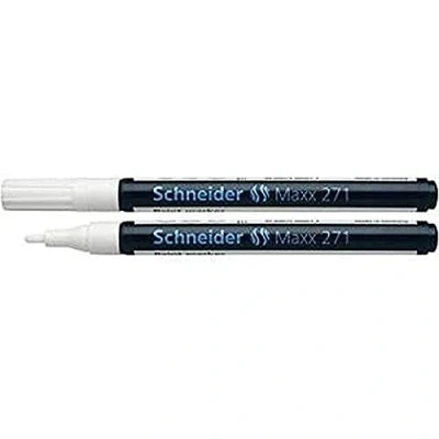 Immagine di Schneider Schreibgeräte 127149 Lackmarker Maxx 271 Marcatore a vernice Bianco 1 mm, 2 mm N/A