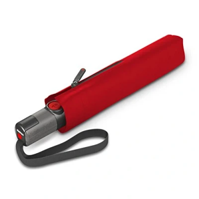 Immagine di Ombrello tascabile Knirps TS.200 Slim Medium Duomatic Uni Apertura/chiusura automatica A prova di tempesta Leggero Antivento Rosso