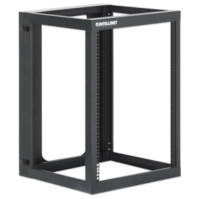 Immagine di Intellinet 716161 Armadio a Muro 19&quot; Open Frame 4 Montanti 15U Nero