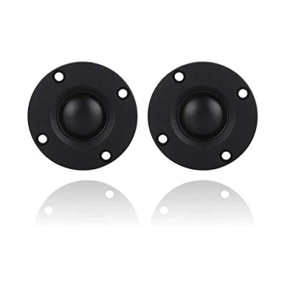 Immagine di Denash 2 x Tweeter altoparlante HiFi 30 W 6 Ω pellicola di seta a cupola tweeter, diaframma vibrante pura morbida, 20 mm