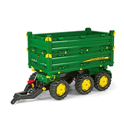 Immagine di Rolly Toys Veicolo a Pedali Multitrailer John Deere, 125043