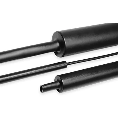 Immagine di HellermannTyton 323 50300 Termoretraibile con colla Nero 30 mm 8 Restringimento:4:1 1 m