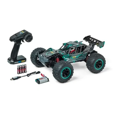 Immagine di Carson 500404254 1:10 XS Gabbia da combattimento Offrad 100% RTR turchese Auto telecomandata, Buggy RC, incluse batterie e telecomando, fuoristrada