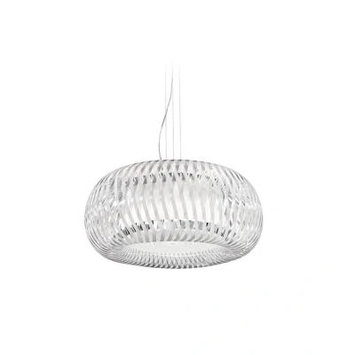 Immagine di Slamp Kalatos sospensione, trasparente/bianco