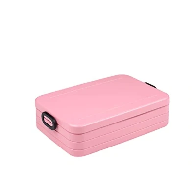 Immagine di Mepal Porta Pranzo Take a Break Large Sacco per il Ideale 4 Panini o 8 Fette di Pane Adatto la Lavastoviglie 1500 ml Nordic Pink