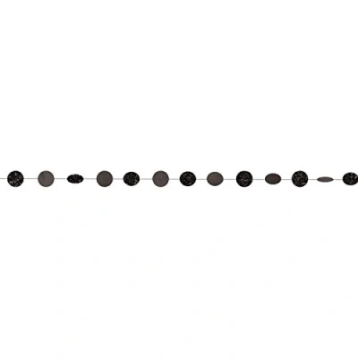 Immagine di DECO RND GLITTER STRING BLACK