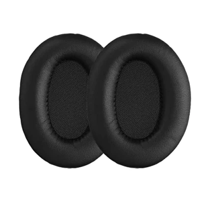 Immagine di kwmobile 2x Cuscinetto Cuffie Compatibile con Mpow 059 Pad Cuscinetti Ricambio Over Ear Simil Pelle nero