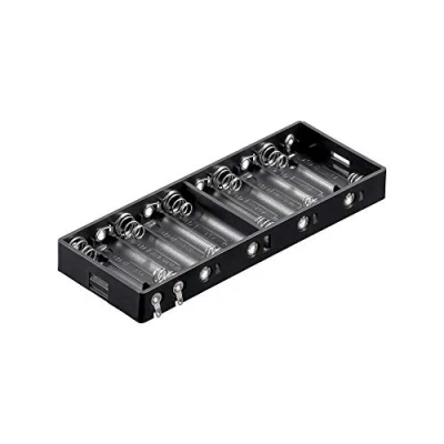 Immagine di Goobay 12470 Portabatteria 8x Stilo (AA) Connettore a scatto (L x L A) 63 58 29.5 mm