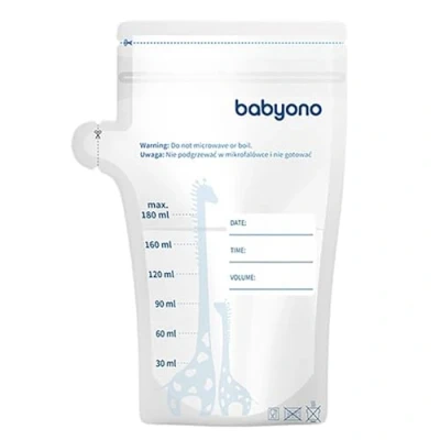 Immagine di Babyono, Contenitore pappa + latte, Borsa per il latte materno