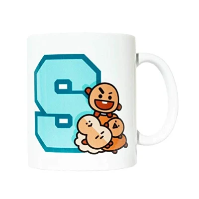 Immagine di Grupo Erik tazza colazione BT21 Shooky, perfetta come caffé o te, licenza ufficiale, ceramica, 330 ml