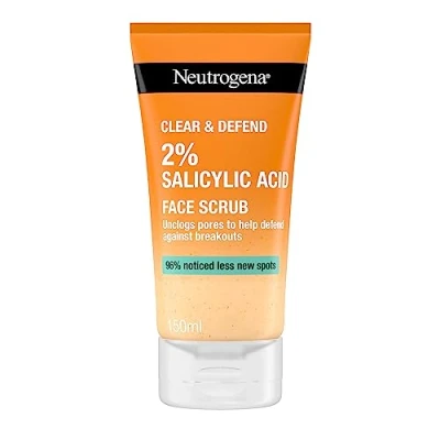 Immagine di Neutrogena Scrub viso trasparente e difesa, 150 ml