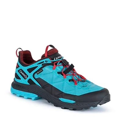 Immagine di AKU Rocket Dfs GTX, Stivaletti Bassi con Lacci Uomo, Turchese/Nero, 43 EU
