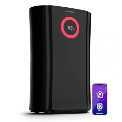 Immagine di KLARSTEIN Deumidificatore Smart, Casa per Muffa e umidità Silenzioso, Purificatore Aria IOT, Elettrico Camera da Letto 20L Stanze 20 m²