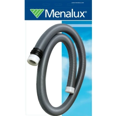 Immagine di Menalux 900256292 Tubo Flessibile per aspirapolvere, Polipropilene (PP), cloruro di polivinile (PVC), o elastomeri termoplastici (TPE), Grigio