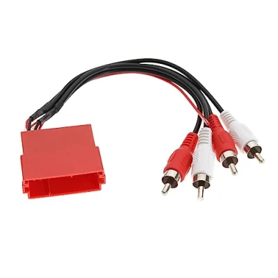 Immagine di eMagTech Sostituzione Cavo Adattatore Audio Attivo Per Auto Compatibile Con Audi A2/ A3/ A4/ A6/ A8/ TT Sistema Accessori