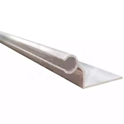 Immagine di JUTTAUTO Canale a C per tenda da sole roulotte e camper, in alluminio leggero, collegare tettoie o tende roulotte, barche, 6 x 55 cm