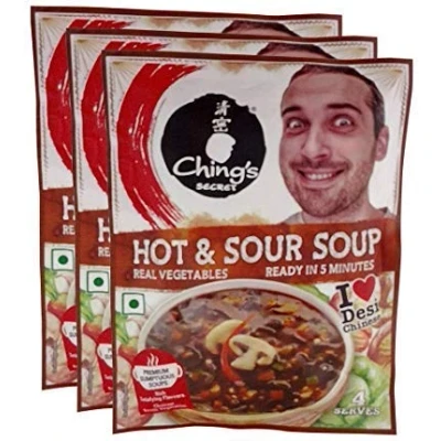 Immagine di Ching&#039;s Soup Mix Hot and Sour, 55g (pack of 5)