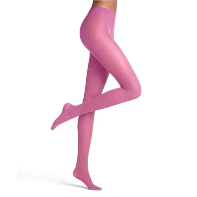 Immagine di FALKE Matt Deluxe 30 DEN W TI trasparenti velati tinta unita 1 pezzo, Collant Donna, Rosso (Lipstick 8350), M