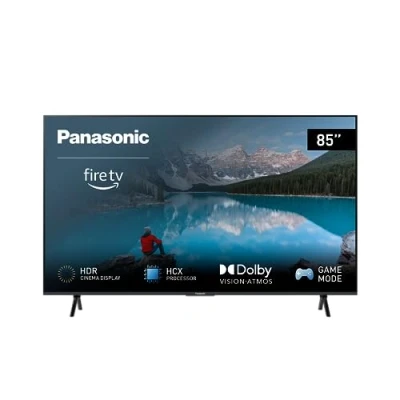 Immagine di Panasonic TX 85MX800E, Smart TV LED 4K Ultra HD 85 Pollici, High Dynamic Range (HDR), Dolby Atmos e Vision, Fire TV, Prime Video, Alexa, Netflix, Modalità Gioco, Nero