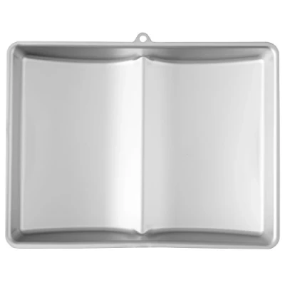 Immagine di Wilton Forma Stampo Libro Doppio, Alluminio, Argento