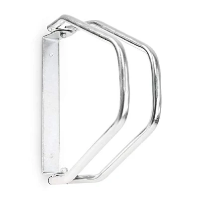 Immagine di Relaxdays 3X Set Rastrelliera Portabici, Doppio Montaggio a Parete, Supporto Muro, H x L P: 32,5 9 28,5 cm, Argento