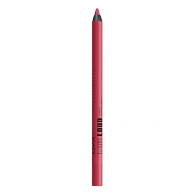 Immagine di NYX Professional Makeup Matita Labbra Matte, No Transfer, Non Scololorisce e Sbava, A Lunga Tenuta, Line Loud, 12 On Mission