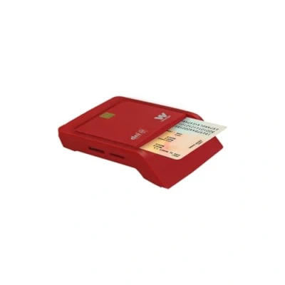 Immagine di Woxter Lector DNI Electrónico Combo Rojo