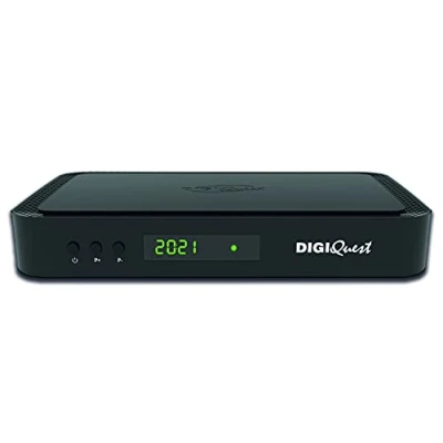Immagine di DIGIQUEST Decoder tivùsat COMBO 4K Q60 Ricevitore satellitare HbbTV, doppio tuner Videoregistratore e Timeshift Mediaplayer Smartcard inclusa Nero