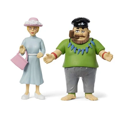 Immagine di Pippi Langstrumpf Longstocking Calzelunghe Ephraim &amp; Miss Prysselius Set di Figure, Colore Multicolore, 44 3798 00