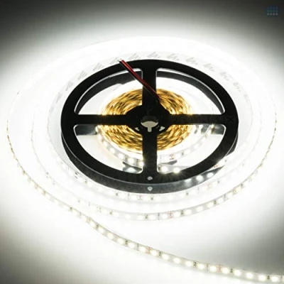 Immagine di Brollux Striscia LED professionale, 7200 lumen, luce bianca neutra, 24 V, 600 LED, 5 m nastro autoadesivo, luminoso, forte ohne Netzteil