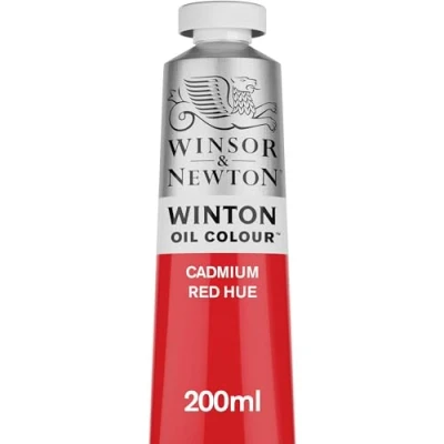Immagine di Winsor &amp; Newton Olio Winton 200 ml Rosso di Cadmio Imitazione