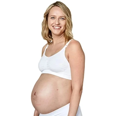 Immagine di Medela Reggiseno Keep Cool per gravidanza e allattamento senza cuciture con 2 zone traspiranti tessuto morbido ed elastico un sostegno confortevole