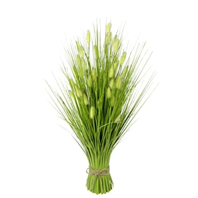 Immagine di Flair Flower erba artificiale a coda di volpe, pianta artificiale, decorativa, piante verdi, albero erba, solitaria, composizione miglio panicoideae dolce setaria decorativa