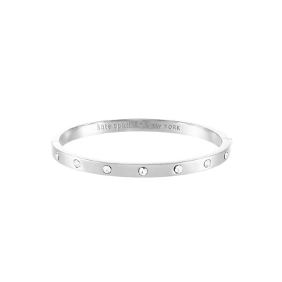 Immagine di kate spade new york Hinged Bangle Bracciale silvercoloured, Donna, Taglia: One Size, Silver coloured