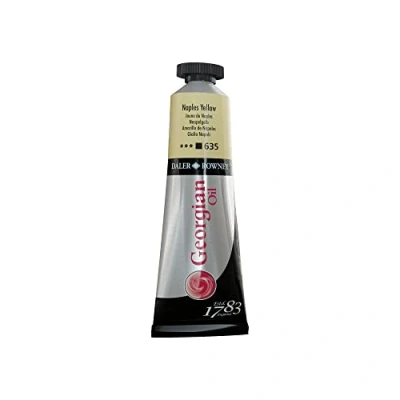 Immagine di Daler Rowney Georgian Colori ad olio 38 ml, colore: Giallo