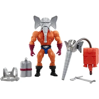 Immagine di Masters of the Universe Origins Snout Spout Action Figure with Accessories, 5.5in MOTU Collectible Toy Accessories