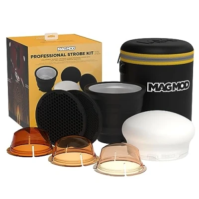 Immagine di MagMod Kit stroboscopico professionale XL, sistema riflettore universale pieghevole e durevole